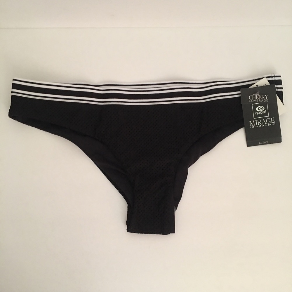 Rip Curl Hipster Bikini Bottom Black Large
